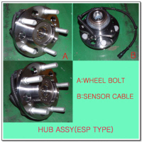 HUB ASSEMBLY-FRONT - Ssangyong - ACTYON SPORTS